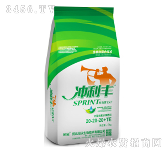 大量元素水溶肥料20-20-20+TE-閆沃