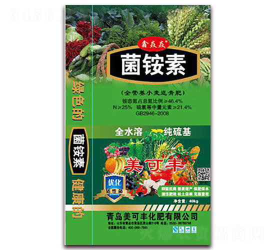 全營養(yǎng)小麥返青專用肥-菌銨素-美可豐