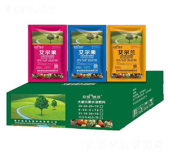 大量元素水溶肥料-安琦納豆-商水納豆