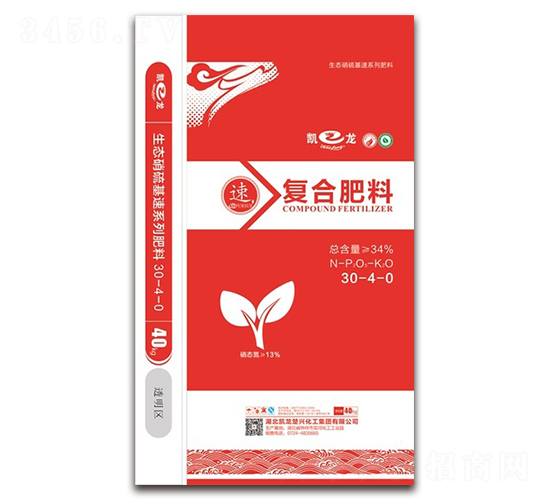 生態(tài)硫基速?gòu)?fù)合肥料30-4-0-凱龍化工