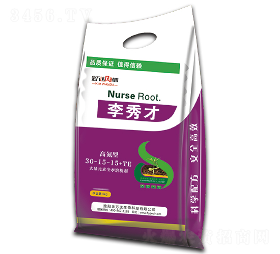 高氮型大量元素水溶粉劑30-15-15+TE-李秀才-金萬達(dá)及時(shí)雨