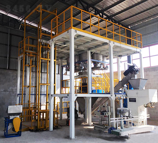 塔式全自動(dòng)水溶肥生產(chǎn)線-路田科技