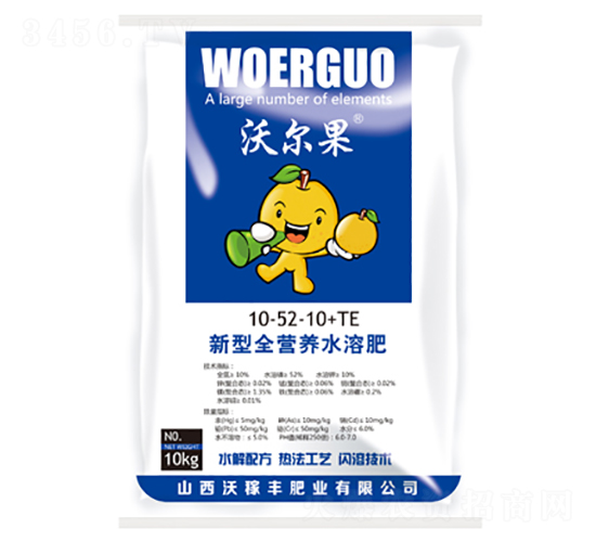 新型全營(yíng)養(yǎng)水溶肥10-52-10-沃爾果-沃稼豐