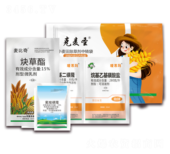 麥田惡性禾草一遍凈-克麥圣-豐收樂