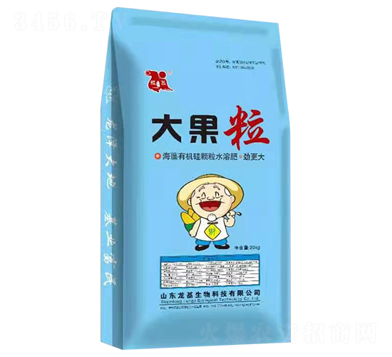 海藻有機(jī)硅顆粒水溶肥-大果粒-龍基