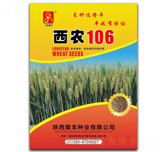 西農(nóng)106-小麥種子