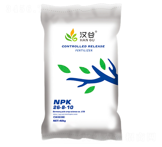 控釋肥料26-8-10-漢谷-普樂肥料
