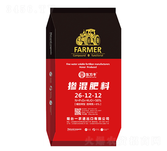 摻混肥料26-12-12-東方牛-一農(nóng)農(nóng)業(yè)