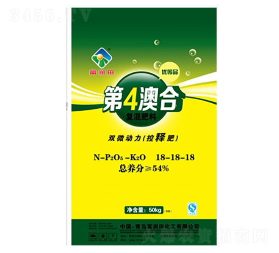 雙微動力控釋肥18-18-18-富潤田