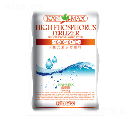 大量元素水溶肥料10-30-10+TE-潤田生物