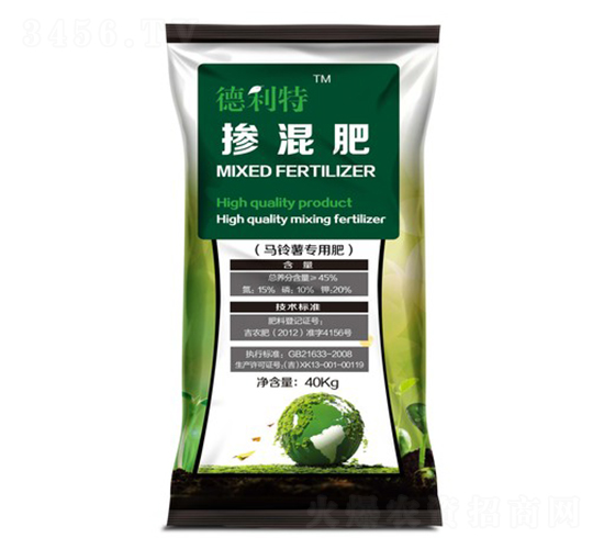 馬鈴薯專用摻混肥料-德利特