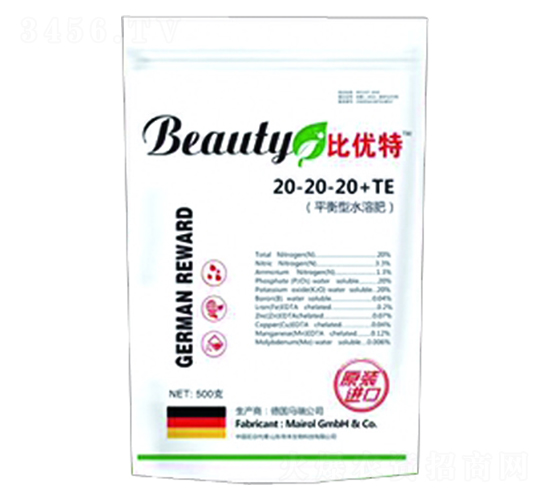 平衡型全營養(yǎng)葉面肥20-20-20+TE-比優(yōu)特-奧農(nóng)生物