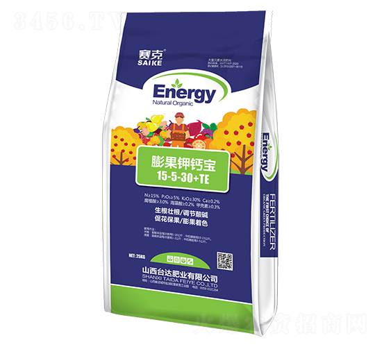 膨果鉀鈣寶15-5-30+TE-賽克-臺達肥業(yè)