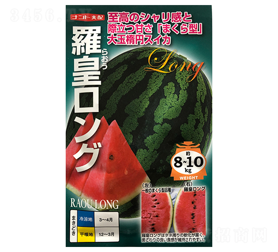 羅皇王子-西瓜種子-山田盛種苗