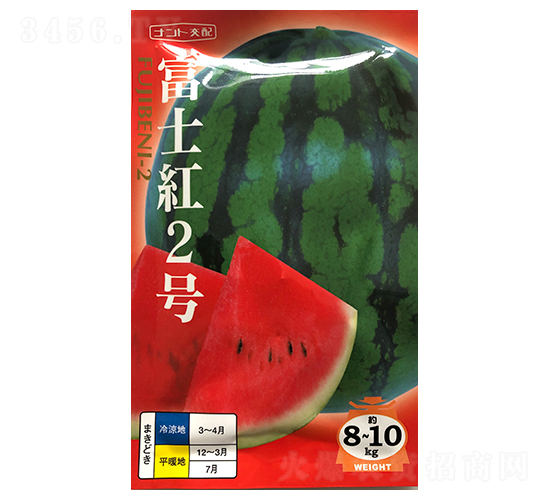 富士紅二號-西瓜種子-山田盛種苗