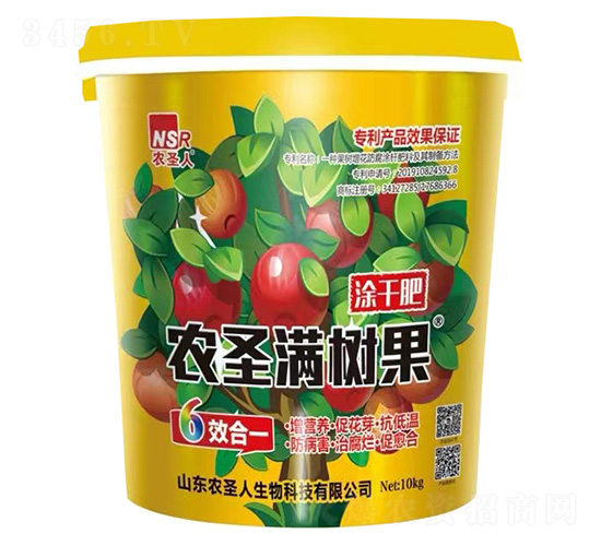 10kg涂干肥-農(nóng)圣滿樹(shù)果-農(nóng)圣人
