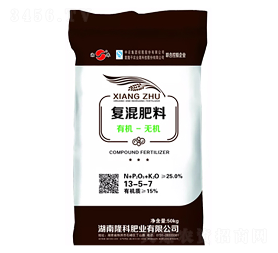 湘珠牌有機(jī)無(wú)機(jī)復(fù)混肥13-5-7-隆科農(nóng)資