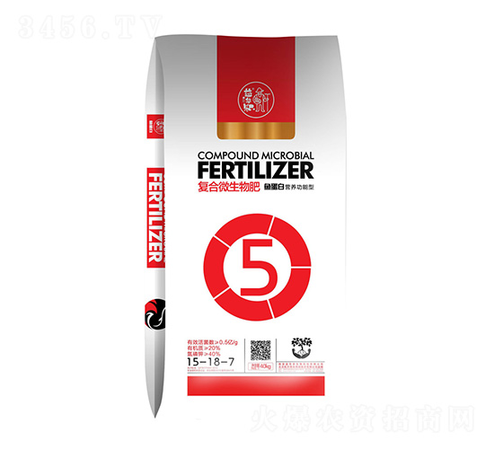 魚蛋白營養(yǎng)功能型復(fù)合微生物肥15-18-7-益華生物