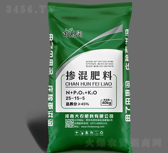 摻混肥料25-15-5-田思潤（綠）-大農(nóng)肥料