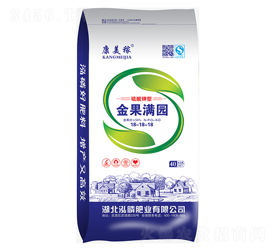 金果滿園18-18-18-康美稼-泓磷肥業(yè)