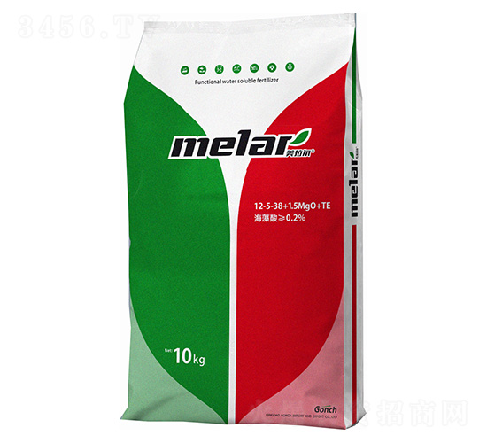 美拉爾功能性大量元素水溶肥12-5-38+1.5MgO+TE-港儲
