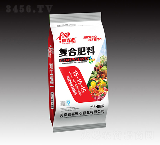 高濃度純硫酸鉀復(fù)合肥料15-15-15-喜連心