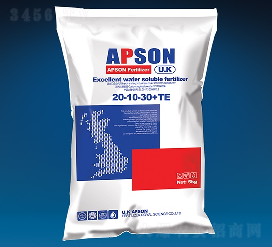 氨基寡糖大量元素水溶肥料20-10-30+TE-愛(ài)普生