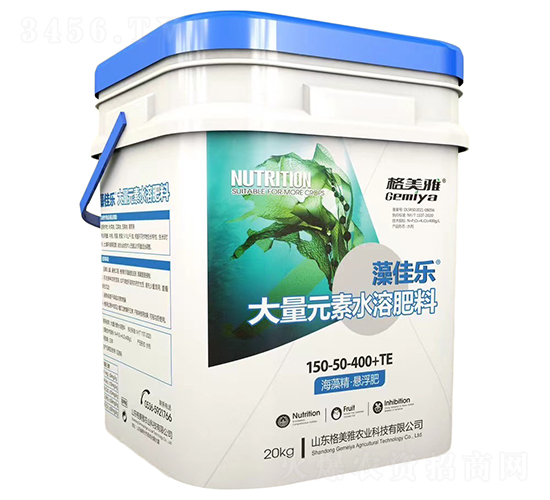 藻佳樂(lè)大量元素水溶肥料150-50-400+TE-格美雅