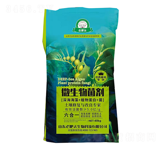 微生物菌劑（深海海藻+植物蛋白+菌）-老肥頭
