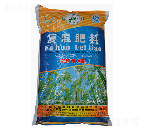 復(fù)混肥料（按樹專用肥）16-6-8-新農(nóng)科生物
