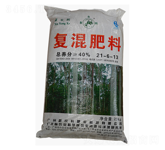 復(fù)混肥料21-6-13-新農(nóng)科生物