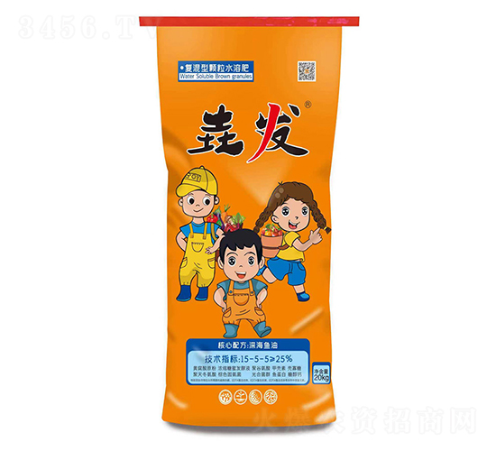 復混型顆粒水溶肥15-5-5-垚發(fā)-三結(jié)義