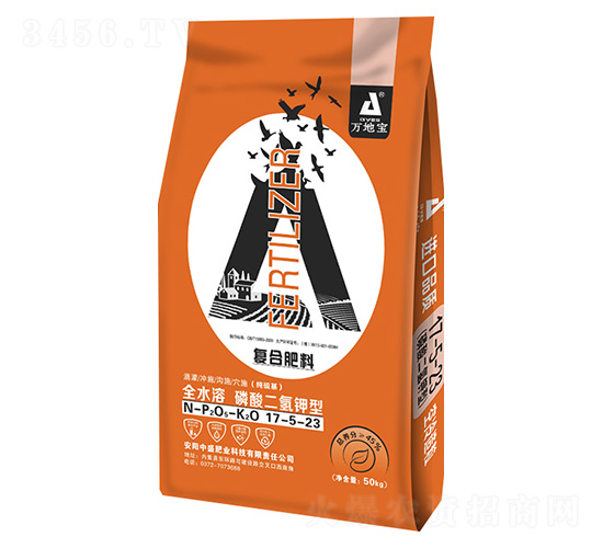 高鉀復合肥-萬地寶硫基復合肥17-5-23-中盛肥業(yè)