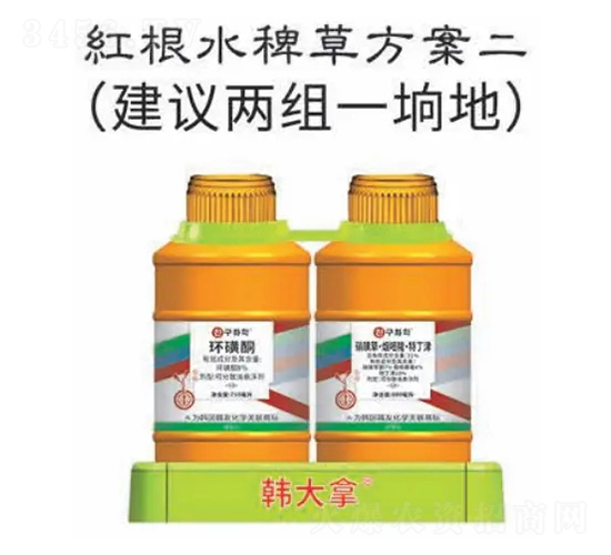 紅根水稗草方案-韓大拿-韓友化學