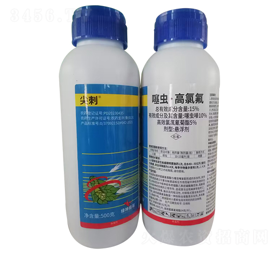 15%噻蟲·高氯氟懸浮劑-尖刺-綠坤生物