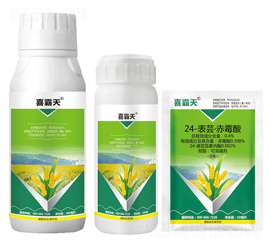 0.4%24-表蕓·赤霉酸可溶液劑-喜霸天-藍虎-勇冠喬迪