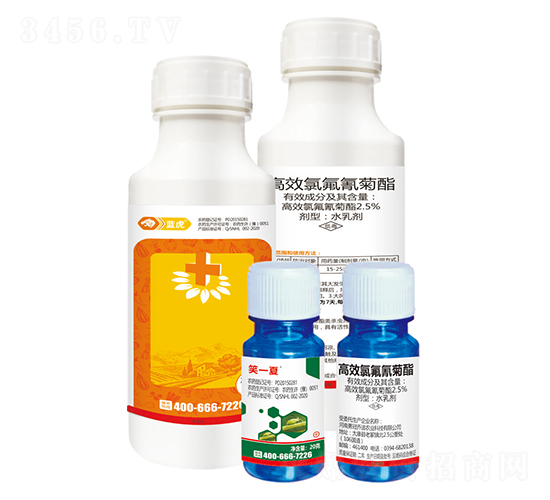 2.5%高效氯氟氰菊酯水乳劑-笑一夏-藍(lán)虎-勇冠喬迪