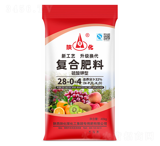 硫酸鉀型復合肥料28-0-4-陜化