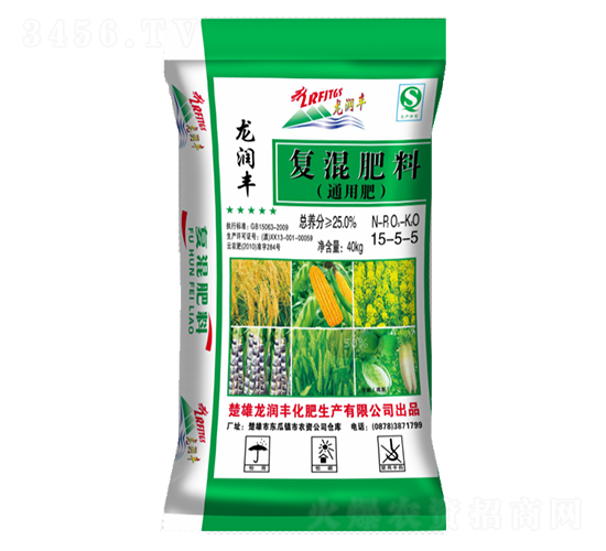 通用復(fù)混肥料15-5-5-龍潤(rùn)豐
