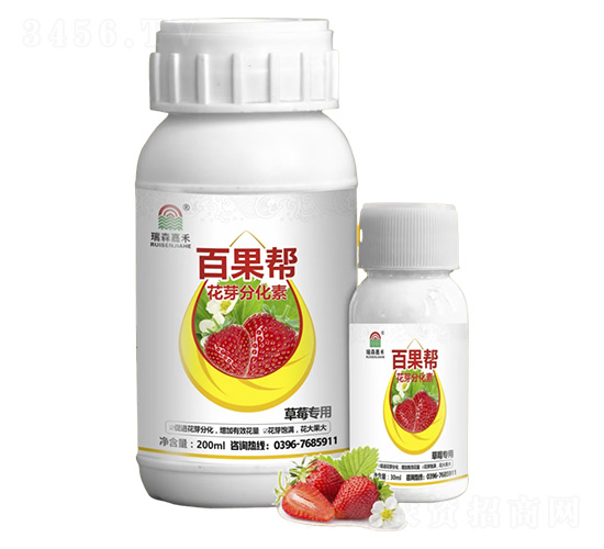 草莓專用花芽分化素-百果幫-瑞森嘉禾