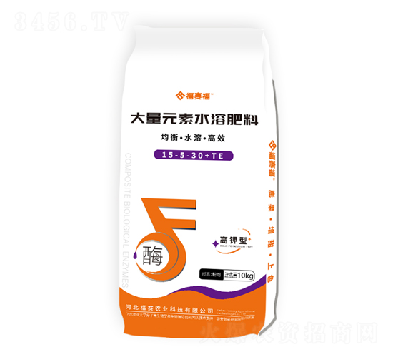 高鉀型大量元素水溶肥料15-5-30+TE-福賽福