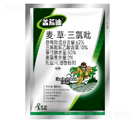 62%麥·草·三氯吡WP-蓋荒迪-一覽科技