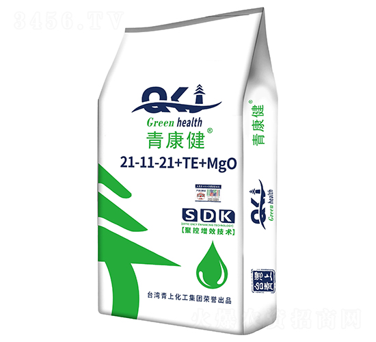青康健大量元素水溶肥料21-11-21+TE+MgO-臺(tái)灣青上