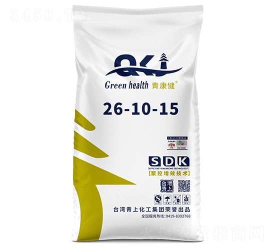 青康健復(fù)合肥料26-10-15-臺(tái)灣青上