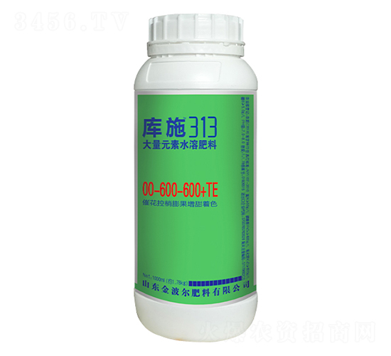 大量元素水溶肥料00-600-600+TE-庫(kù)施-金波爾