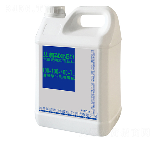 大量元素水溶肥料100-100-400+TE-艾馨-金波爾