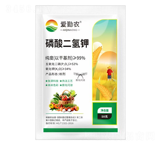 膨化閃溶磷酸二氫鉀-愛勤農(nóng)-富美田