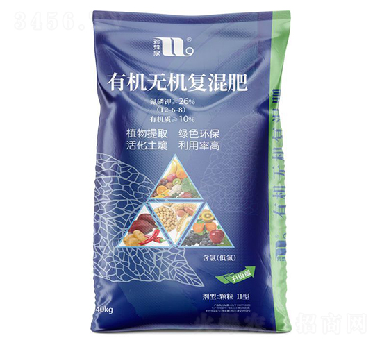 有機(jī)無(wú)機(jī)復(fù)混肥料12-6-8-珍珠泉-華強(qiáng)化工集團(tuán)