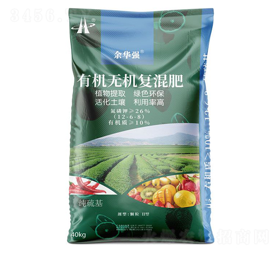 40kg有機(jī)無(wú)機(jī)復(fù)混肥12-6-8-余華強(qiáng)-華強(qiáng)化工集團(tuán)