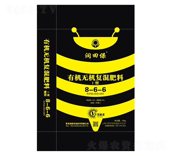 有機(jī)無機(jī)復(fù)混肥料8-6-6-潤田保-加陽農(nóng)業(yè)